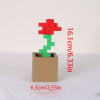 Miniature floral building blocks are suitable for home decoration