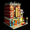 Building block lighting is compatible with LEGO 10312 Jazz Club Street View Building Blocks and LED lights